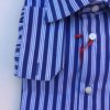 Blue Double Stripe Shirt - Image 3