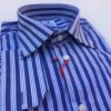 Blue Double Stripe Shirt - Image 5