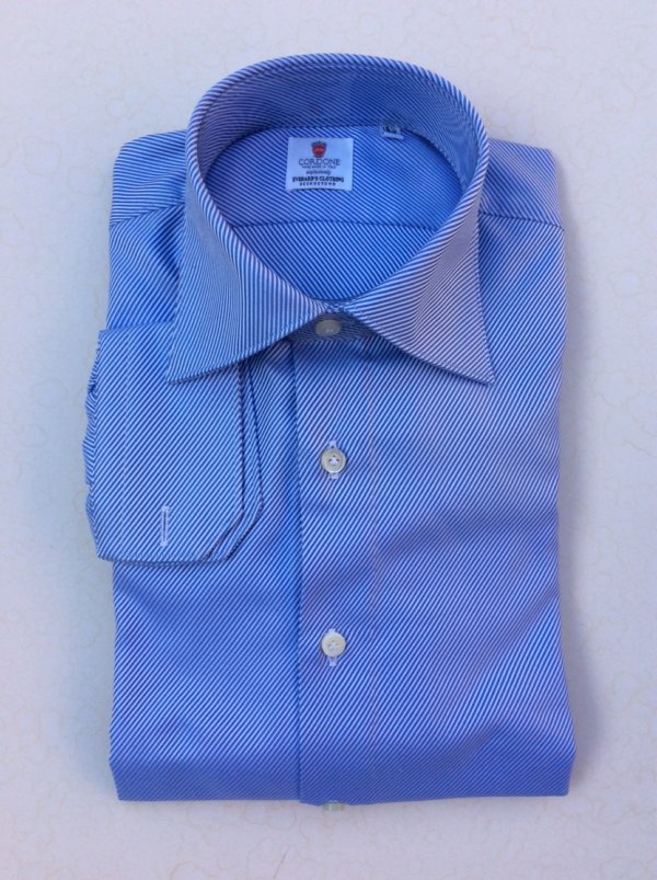 Blue Twill Shirt | Everard's Clothing