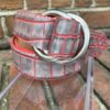 Two-Tone Croc-Embossed Belt with O-Rings (multiple colors) - Image 3