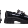 Noemi Mocassin Black/Lava - Image 2