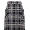 Plaid A-Line Skirt - Image 2