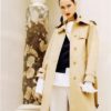 Mackintosh Full Length Coat KS383 Terracotta - Image 3