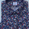 Floral Shirt Blue/Tan - Image 3