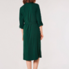 Green Utility Shirt Dress - Image 4