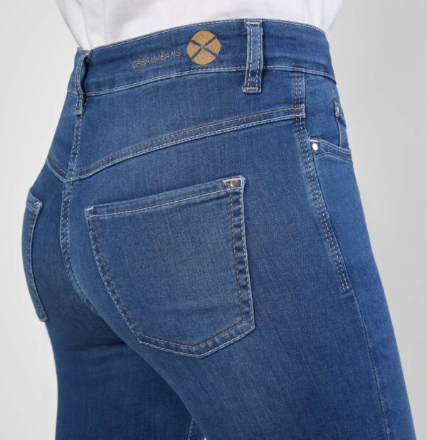 MAC Jean Dream Straight Leg Mid Blue Authentic - Image 3