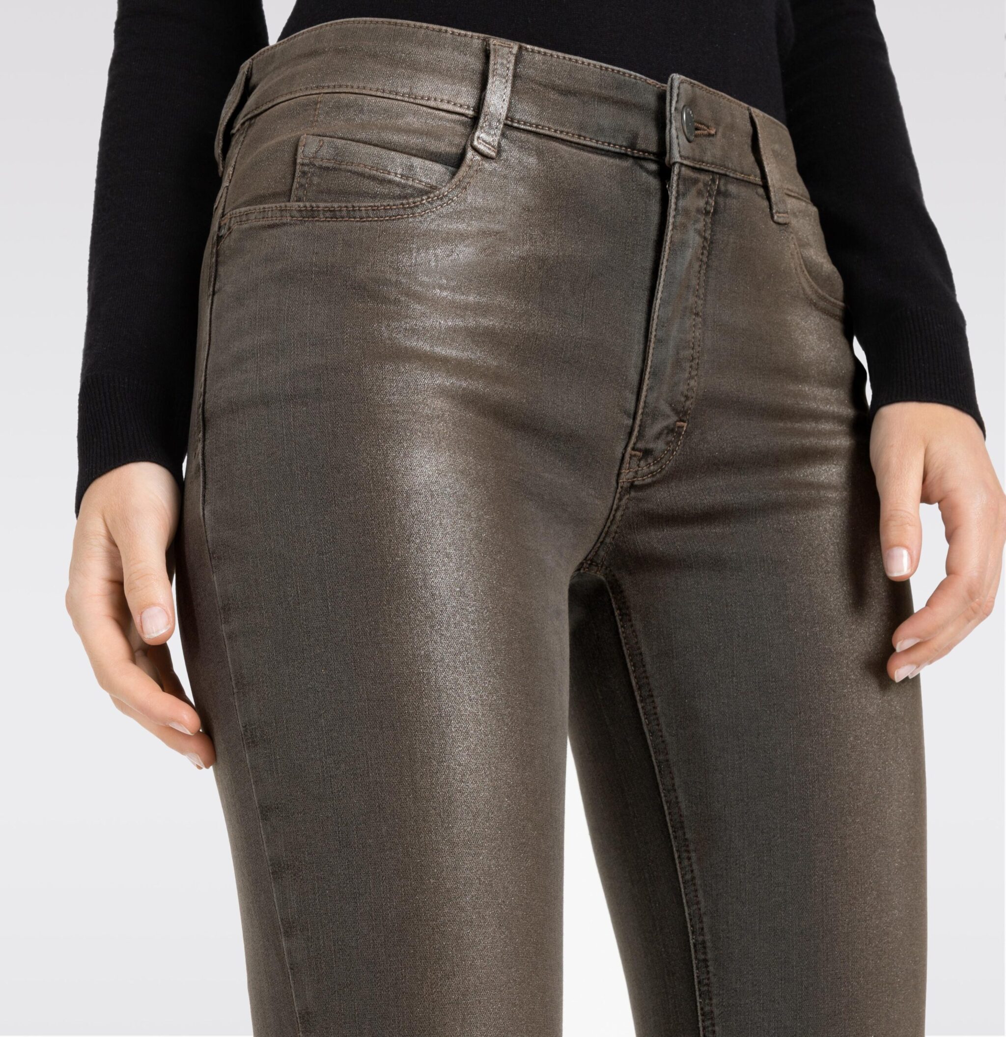 MAC Jean Dream Boot Authentic Metallic Bronze - Image 2
