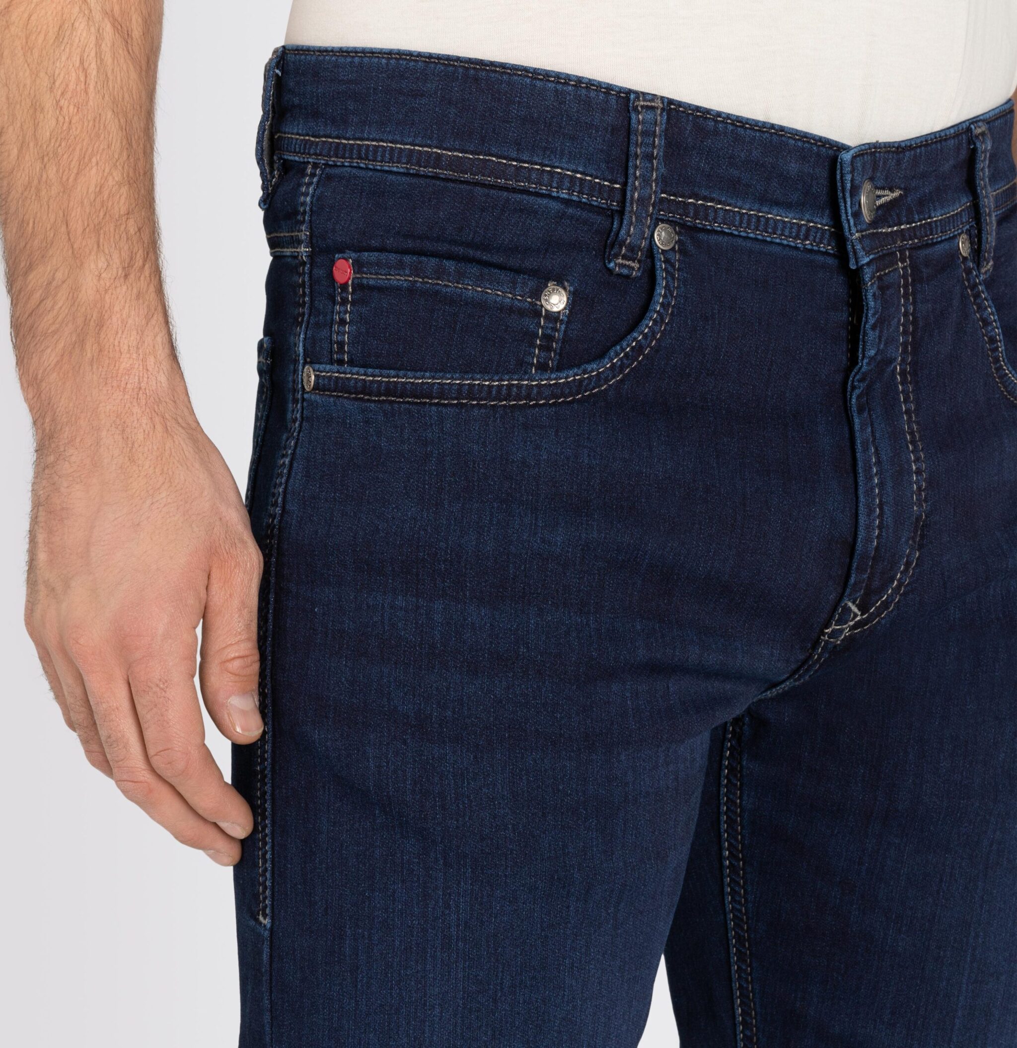 MAC Jog N Jeans Dark Blue Authentic Used Modern Fit -0590-00-0994L | H743 - Image 2