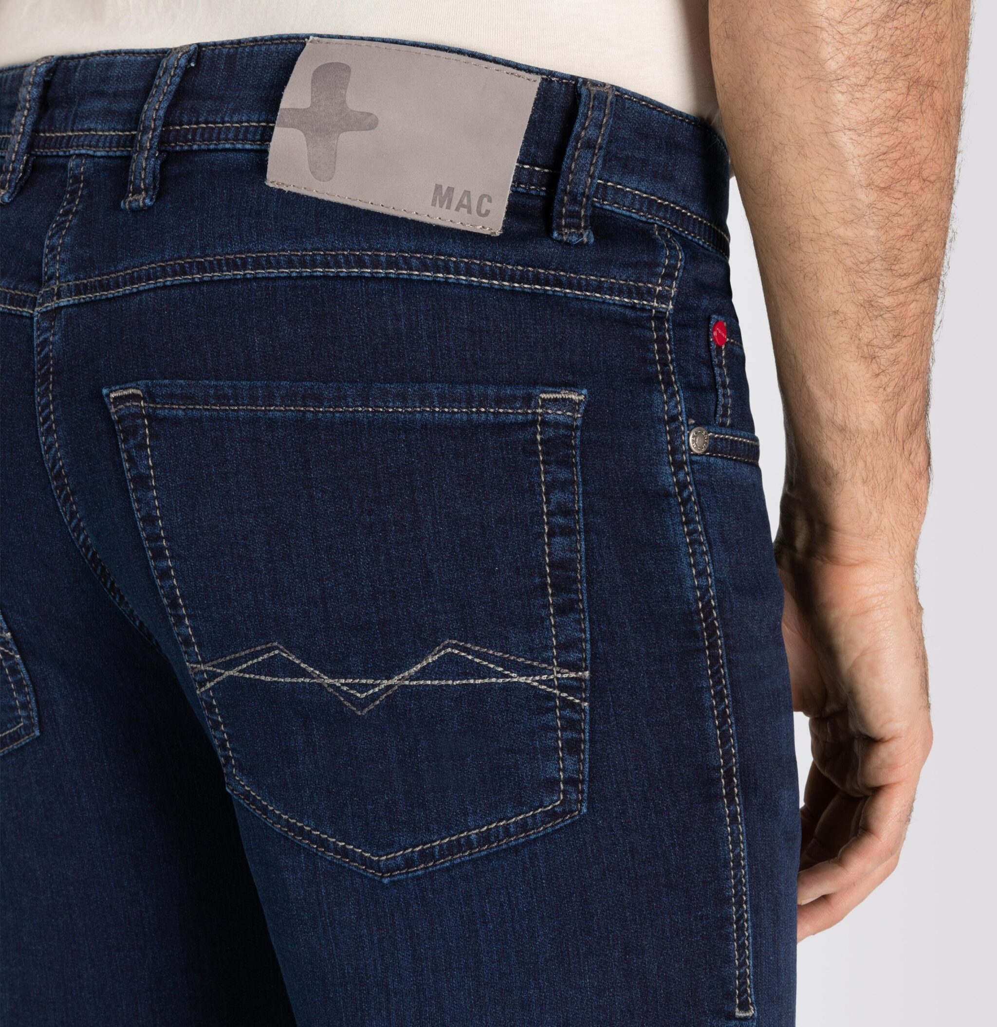 MAC Jog N Jeans Dark Blue Authentic Used Modern Fit -0590-00-0994L | H743 - Image 5