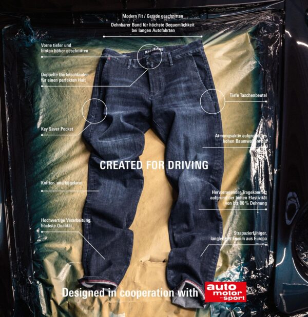 MAC Jeans Men's Driver Pant Midnight Blue - Image 2
