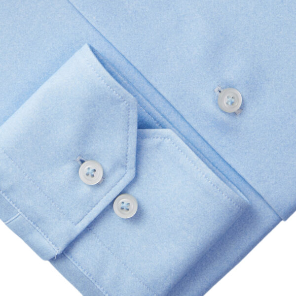 Modern 4Flex Stretch Knit Shirt Light Blue Pastel - Image 3