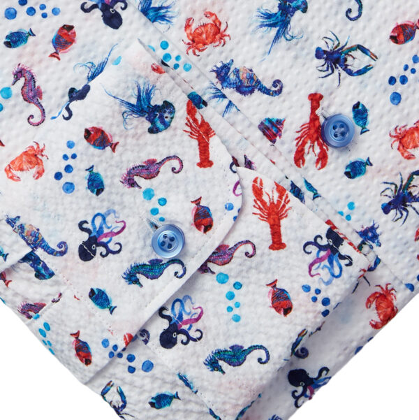 Seersucker Shirt - Lobsters - Image 3