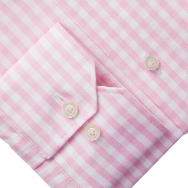 Gingham Shirt Pink - Image 3