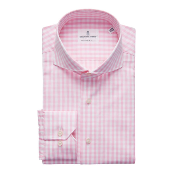 Gingham Shirt Pink