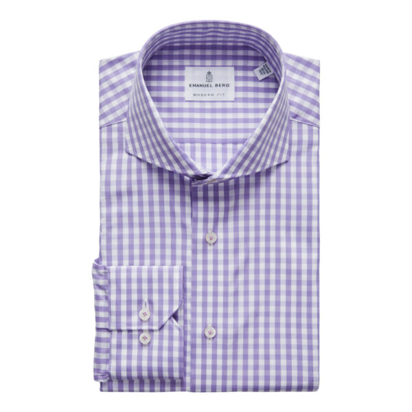 Gingham Shirt Lavender