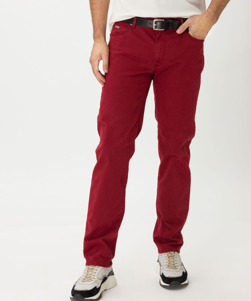 Cadiz Marathon Modern Fit Pant in Burned Red