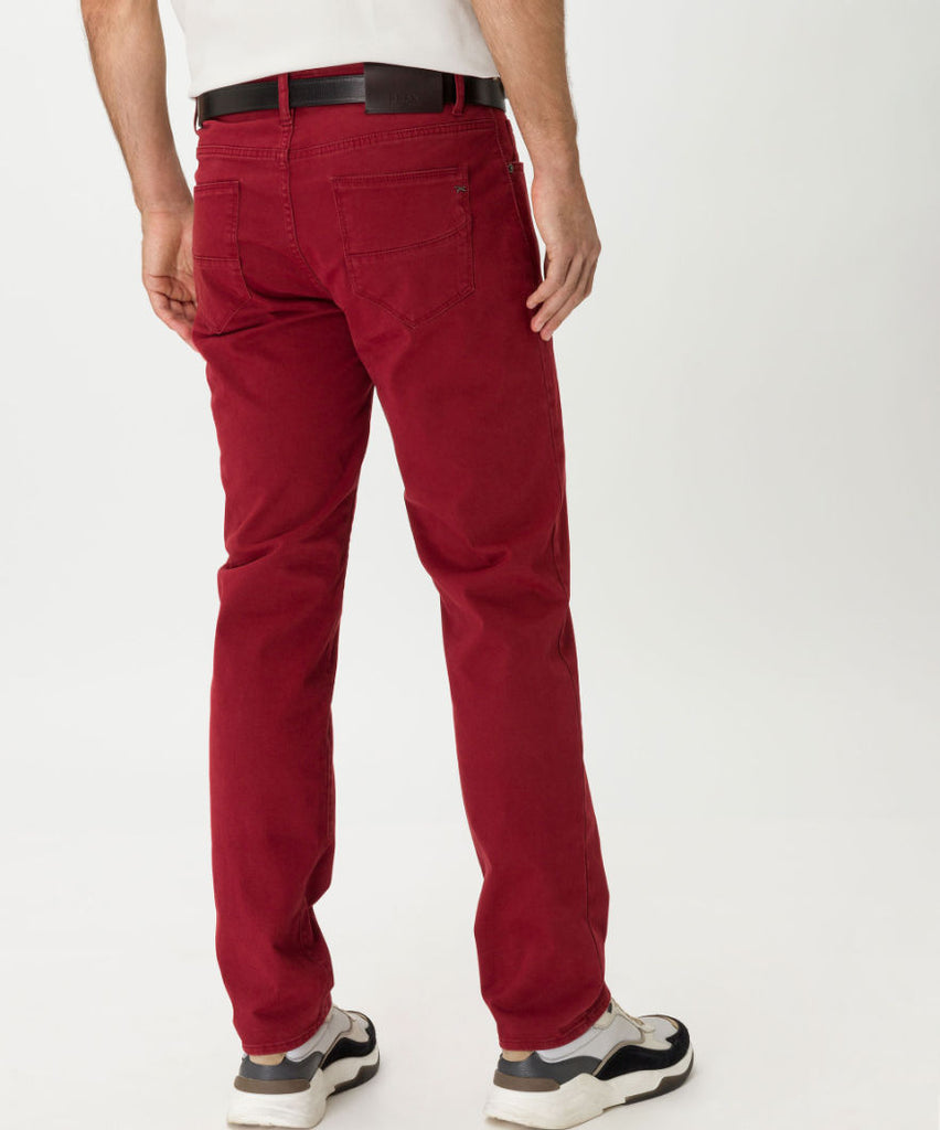 Cadiz Marathon Modern Fit Pant in Burned Red - Image 7