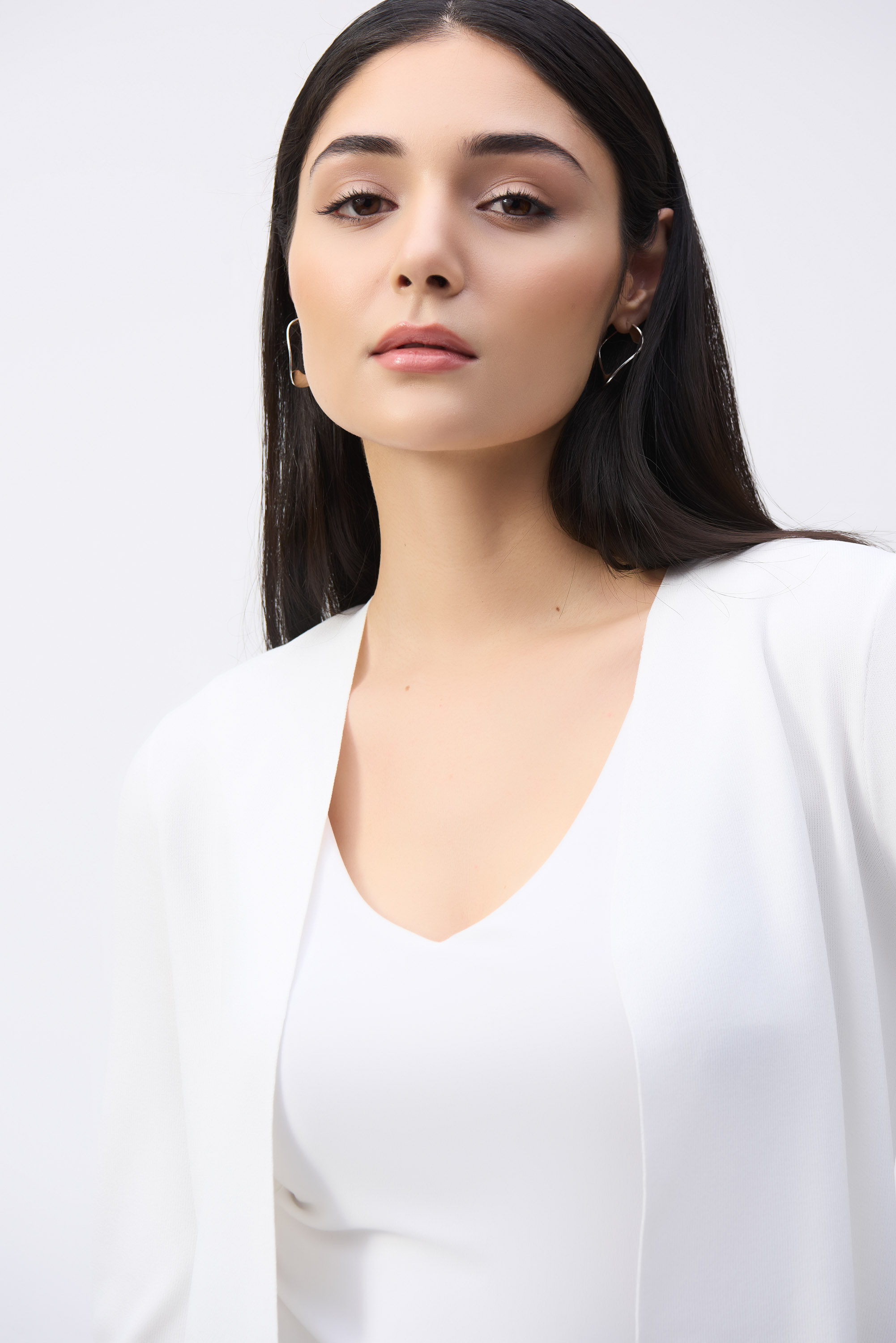 Sweater Knit Cover-Up with Pearl Ornament (multiple colors) - Image 3