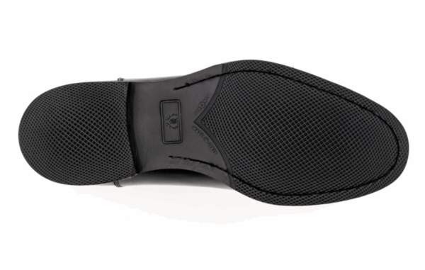 Campania Italian Calf Leather Cap Toe in Black - Image 6